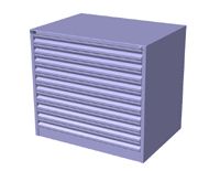 A1 Plan Cabinet 10 Tier Maxim